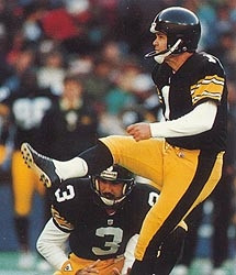 Gary Anderson, Kicker, Pittsburgh Steelers 1982-1984