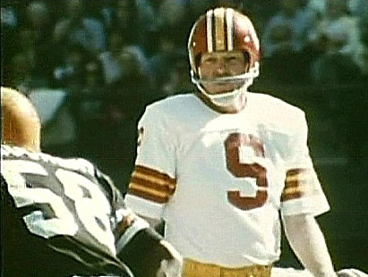 Sonny Jurgensen, Washington Redskins Quarterback 1964-1974