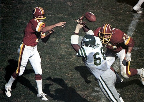 All Pro Quarterback of the Washington Redskins. Played from 1974 to 1985 leading the Redskins to a Super Bowl Championship in 1982.