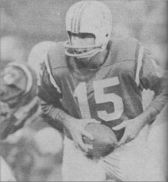 Boston Patriots Quarterback Babe Parilli in 1966 AFL