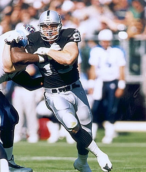 Trace Armstrong as a Raider