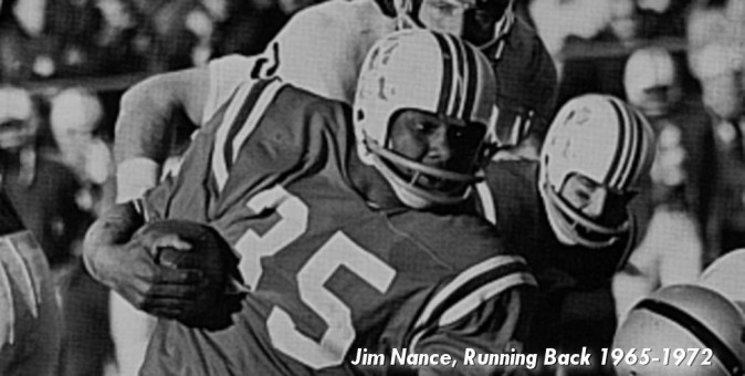 Jim Nance, Running Back 1965 to 1972
