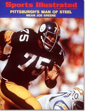 "Mean" Joe Greene Makes the Cover of Sports Illustrated October, 1971