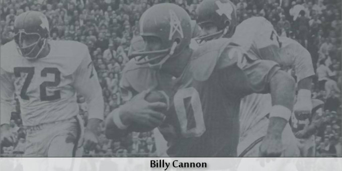 Billy Cannon, Running Back/Tight End 1960 to 1970