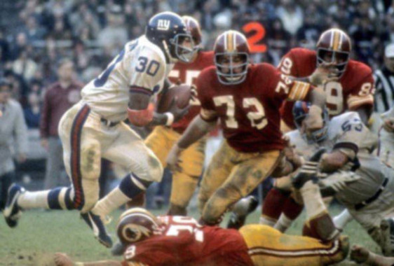 Giants Runner Ron Johnson | Redskins Tackle Diron Talbert