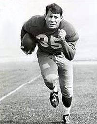 Attended Indiana and was a 4th round draft pick of the Philadelphia Eagles in 1945. Stayed with them the entire 9 years he was in professional football. Won 2 NFL Championships (in 1948 and 1949) while making 6 Pro Bowls and 5 All-Pro Teams. Led the NFL in Receptions 3 times (1953, 1954 and 1955), in Receiving yards twice (1953 and 1955) and Touchdown Catches once (1953). Inducted into the Professional Football Hall of Fame in 1970.