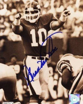 A 2nd round draft pick in 1973 of the Giants, the former Maxwell Award winner from Michigan State University played 11 seasons making the Pro Bowl 5 times and was named the 1970s Player of the Decade by the Giants.
