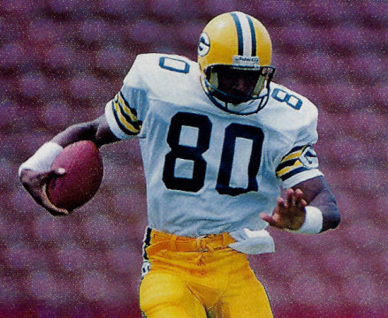 Played 9 seasons with the Green Bay Packers and is still the #2 All-Time Leading Packer in Receiving Yards (9656), 4th in Total Catches (530) and 8th in Touchdown Catches (49). 
