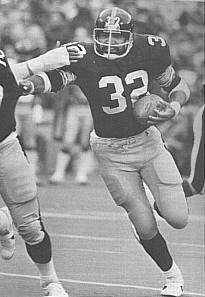 One of the premier fullbacks of the 1970s decade. He was the featured runningback of the Steelers 4 Super Bowl Victories. He retired in 1984 as the NFL's #3 All-Time Leading Rusher with 12,120 yards. He was the 1972 Offensive Rookie of the Year, a 9-Times Pro Bowler and an All Pro in 1977. Inducted into the Hall of Fame in 1990.
