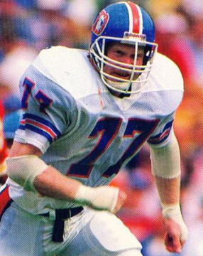 A 12th-ound draft pick of the Denver Broncos in 1983 from Augustana University in Sioux City, South Dakota. Played literally every front seven position on Denver's 3-4 defense during the 80s. He is credited with over 1000 tackles and 79 sacks during his 12-year NFL career. Selected to 3 All Pro Teams and 6 Pro Bowls he is considered to be one of the Broncos best all-time linebackers in team history.