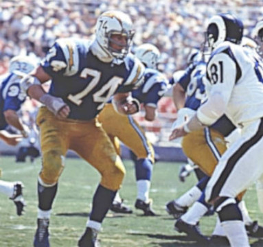 Ron Mix San Diego Chargers Hall of Fame