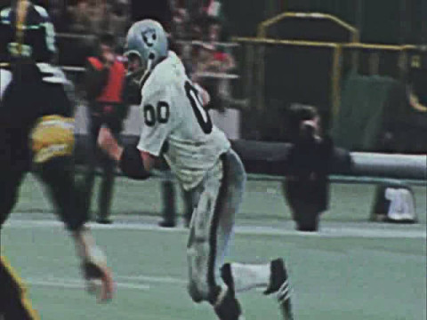 He even managed a pass reception - in the 1972 playoff game against the Steelers.