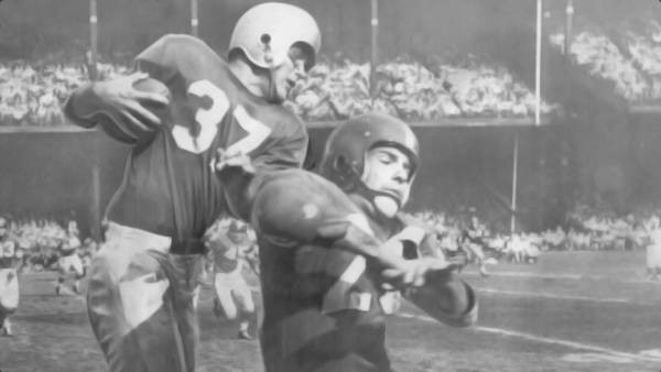 One of the Superstars of the early NFL of the 1950s. Rookie of the Year in 1950 his big-play ability was out-done only by his exceptional off-field character. After over 50 years he still ranks #14 on the Lions All-Time All-Purpose Yards list.