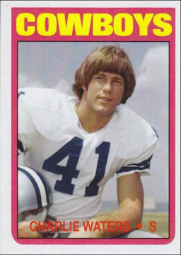 His 1972 Topps Card - 6 interceptions, 132 return yards and a interception return touchdown against the Cardinals