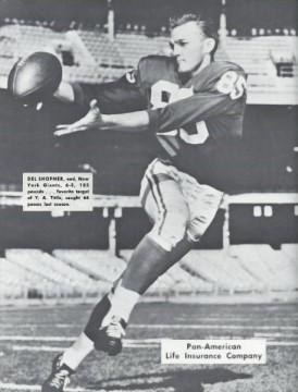 Giants Receiver Del Shofner - 1964 Offseason Photo Shoot