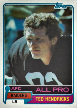 His 6th season making the Pro Bowl 1981 was his 13th in the NFL.