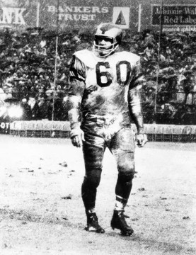 Chuck Bednarik Philadelphia Eagles Linebacker 1949 to 1962