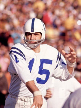 Earl Morrall Baltimore Colts NFL MVP of 1968
