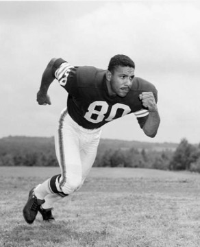 After playing his college days at Ohio State and a brief stay in the Canadian Football League he spent 1960, his first season in the NFL, with the Cleveland Browns and started 7 games for them. 