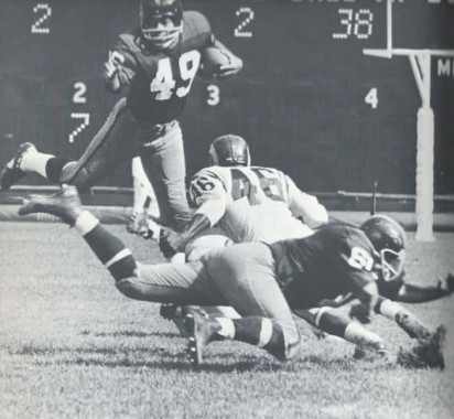 Bobby Mitchell of the 1962 Washington Redskins