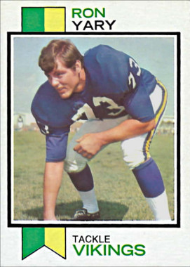 Ron Yary 1973 Minnesota Vikings Topps Football Card #510