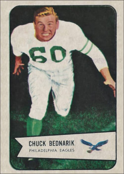 1954 was his 6th season with the Eagles and his 5th consecutive All Pro year.