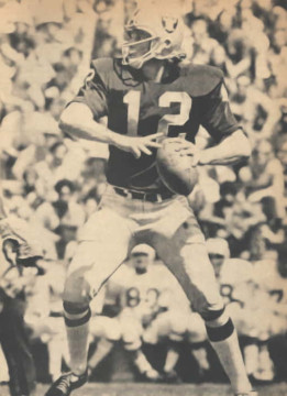 Kenny Stabler Raiders Hall Of Fame Quarterback in 1973