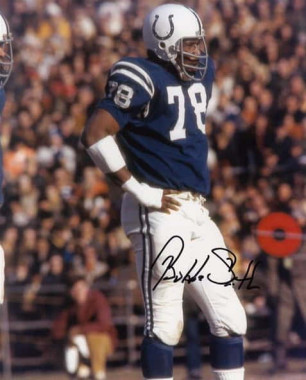 Bubba Smith of the Baltimore Colts