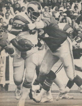 Lawrence McCutcheon Leading Rusher of the NFC in 1974