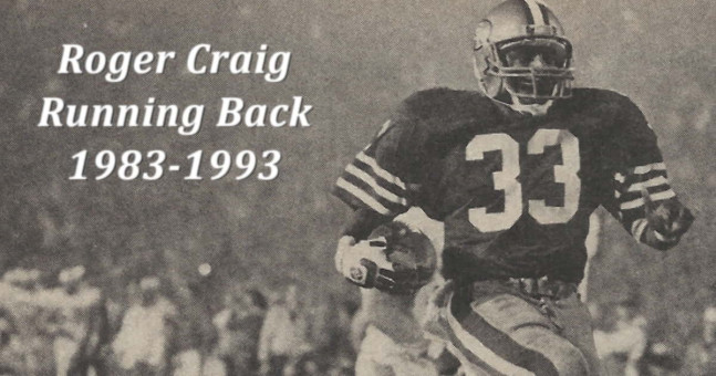 Roger Craig, Running Back 1983 to 1993