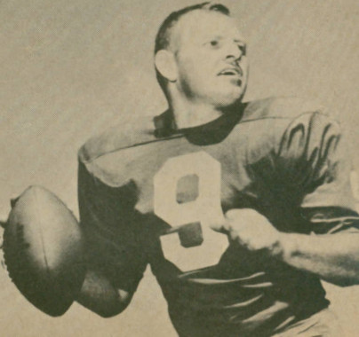 Sonny Jurgensen 1962 Philadelphia Eagles Quarterback