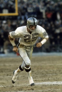 After 14 seasons with the Raiders he left in 1978 as Oakland's All Time Leading Receiver in franchise history. Today he is still the #2 All Time Leading Receiver with 589 catches, 8974 yards and 76 touchdowns. 
