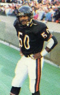 Hall of Fame Chicago Bear Linebacker Mike Singletary