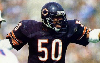 Hall of Fame Chicago Bear Linebacker Mike Singletary