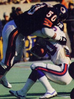 Hall of Fame Chicago Bear Linebacker Mike Singletary