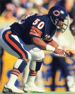 Hall of Fame Chicago Bear Linebacker Mike Singletary