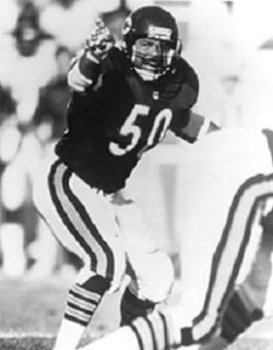 Hall of Fame Chicago Bear Linebacker Mike Singletary