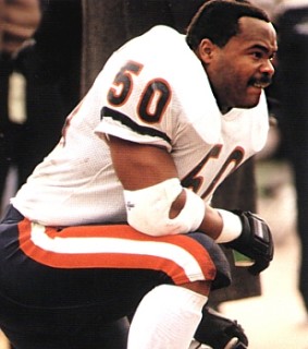 Hall of Fame Chicago Bear Linebacker Mike Singletary