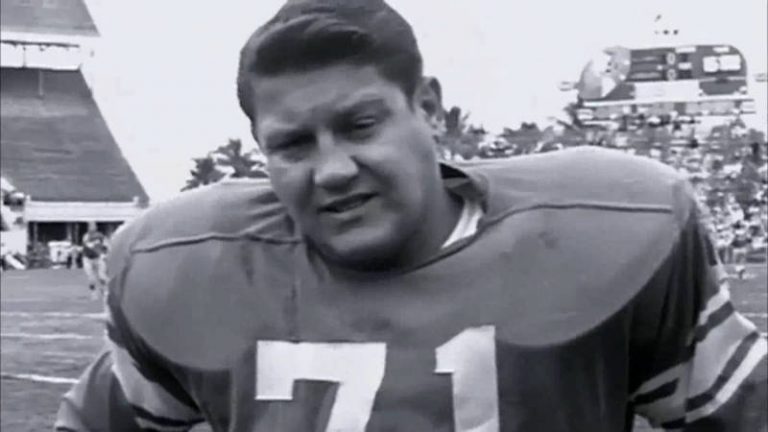 Alex Karras of the Detroit Lions