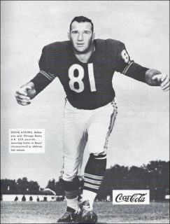 Doug Atkins Chicago Bears Defensive Lineman in 1963