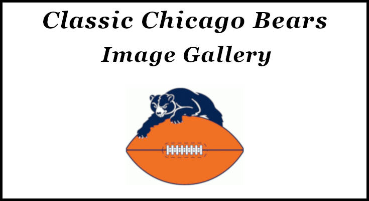chicago bears football history image gallery