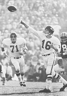 Len Dawson with Ed Budde