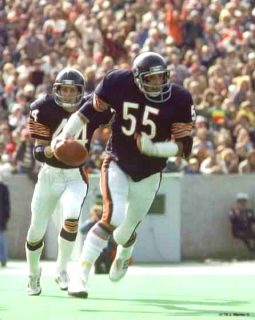 Defensive Back Terry Schmidt and Linebacker Doug Buffone Chicago Bears