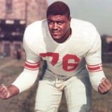 New York Giants defender Rosey Grier