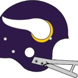 Minnesota Vikings Helmet from 1961