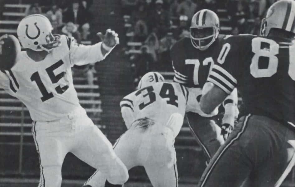 Earl Morrall, who started nine games at QB for the '72 Miami