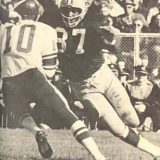 Packers Willie Davis gets to Viking QB Fran Tarkenton