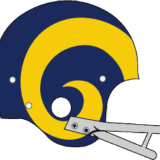 la rams helmet