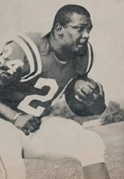 A picture of Colts runner Lenny Moore.