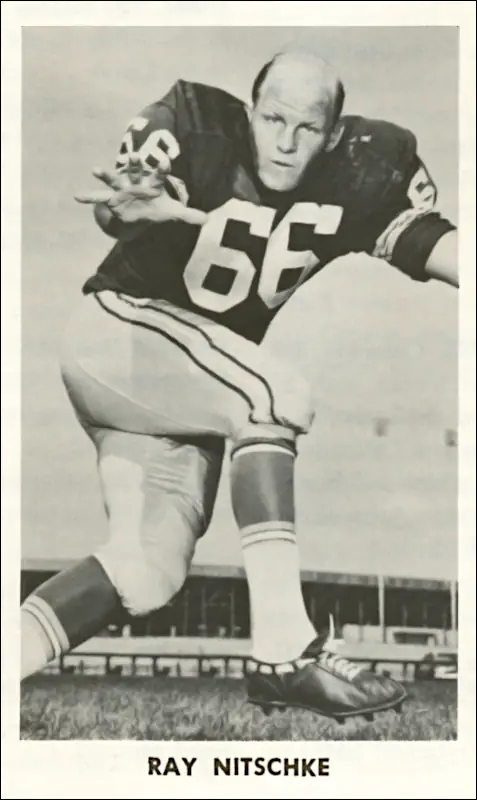 Ray Nitschke, Green Bay Packers Program Photo